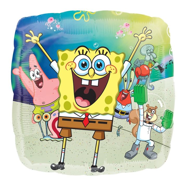 Spongebob Foil Balloon 18 Inches | Party Save Smile