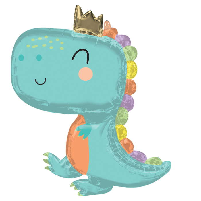 Baby Dinosaur Foil Balloon 30 inches | Party Save Smile