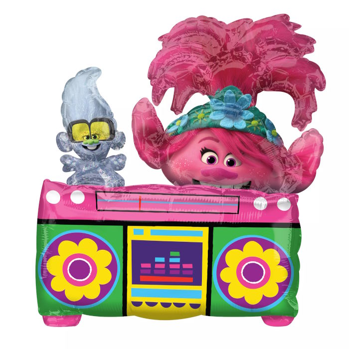 Trolls World Tour Poppy Sitting Balloon 17 Inches