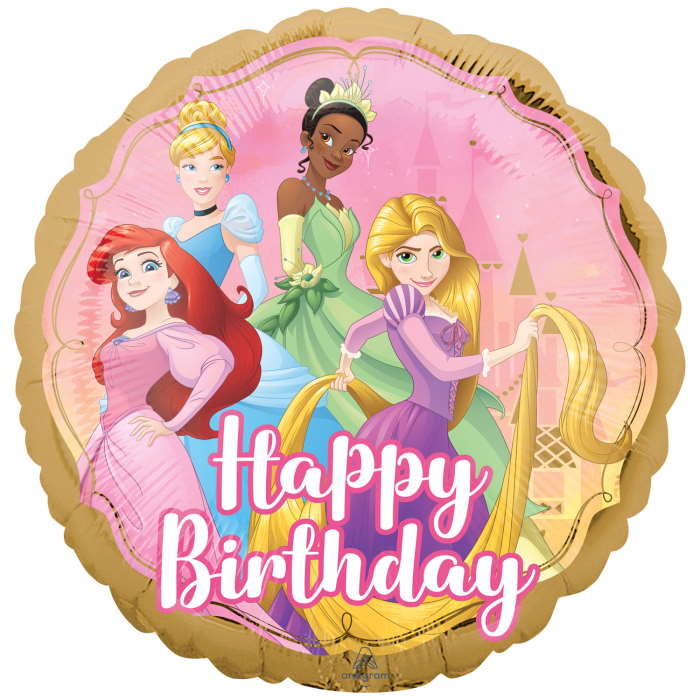 Disney Princess Foil Birthday Balloon 18 Inch | Party Save Smile