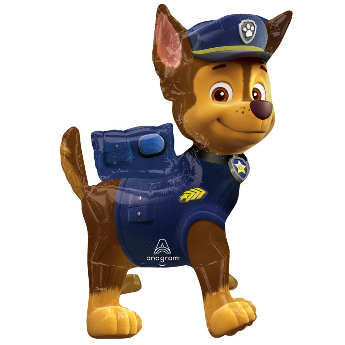 Chase Paw Patrol Sitter Foil Balloon 45cm | Party Save Smile