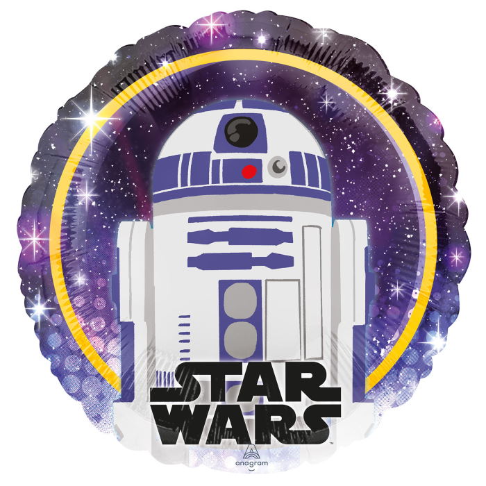 Star Wars R2D2 Helium Balloon 18 inches | Party Save Smile