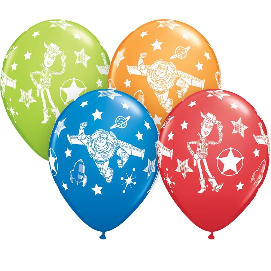 Toy Story Latex Balloons 11 Inches Pack of 25 | Party Save Smile