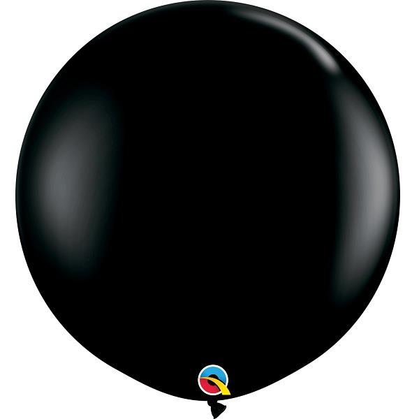 Large Onyx Black Balloon 36 Inch Pack of 2 | Party Save Smile