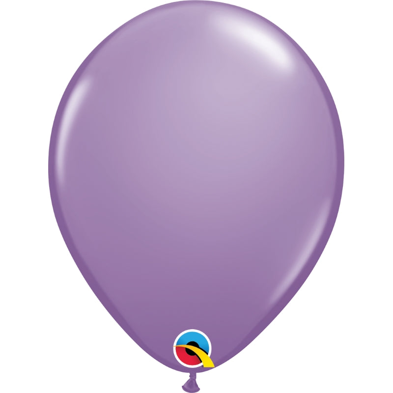 Spring Lilac 5 Inch Latex Balloons: Qualatex Decorator | Party Save Smile