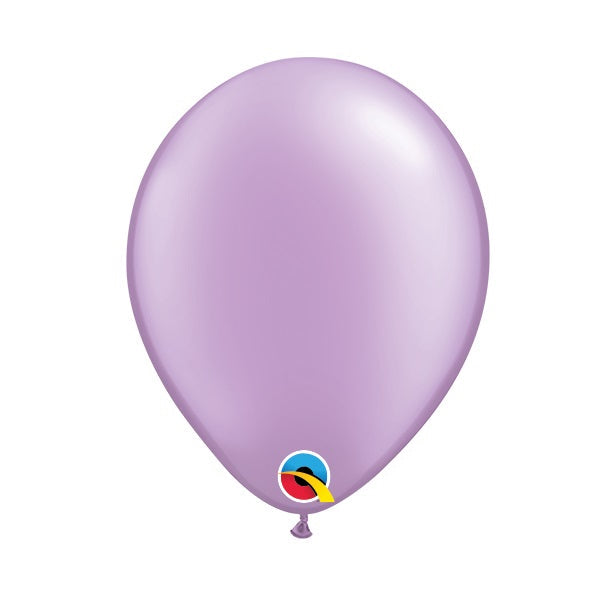 Pearl Lavender Latex Balloons 5 Inch Qualatex | Party Save Smile