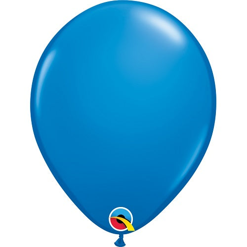 Dark Blue 11 Inch Latex Balloons: Qualatex Decorator | Party Save Smile