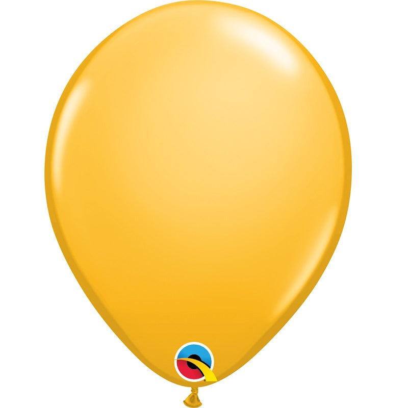 Goldenrod Latex Balloon Qualatex 11 inch | Party Save Smile
