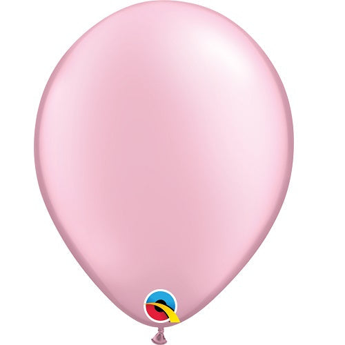 Pearl Pink 11 Inch Latex Balloons: Qualatex Decorator Balloons | Party Save Smile