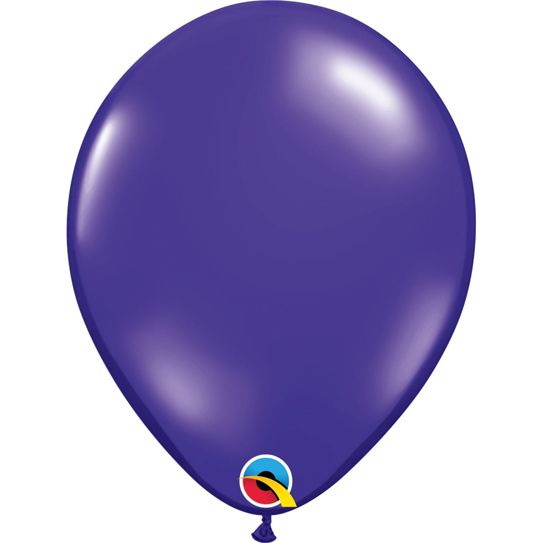 Qualatex Quartz Purple 11 inch Latex Balloons | Party Save Smile