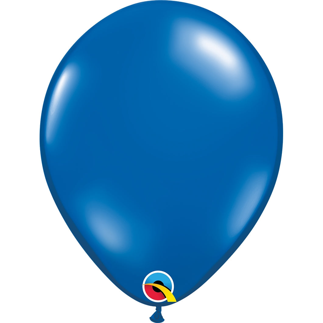 Sapphire Blue Jewel Latex Balloons 11 Inch Qualatex | Party Save Smile