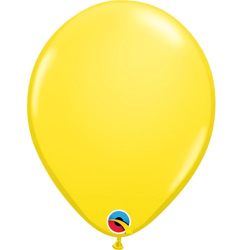 Qualatex Yellow 11 inch Decorator Latex Balloons | Party Save Smile