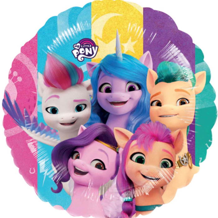 Rainbow My Little Pony Foil Balloons 18 Inches | Party Save Smile