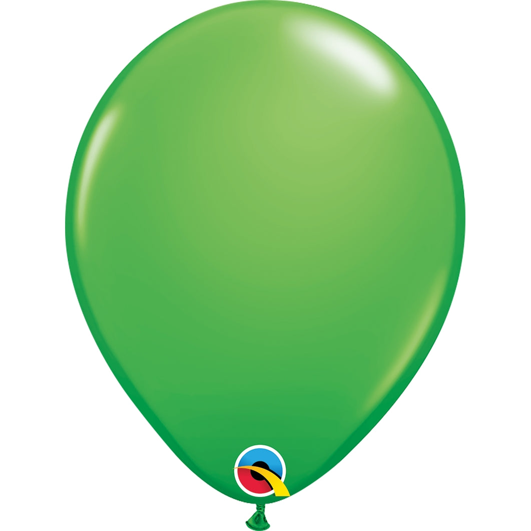 Spring Green Latex Balloons 5 Inch: Qualatex Decorator | Party Save Smile