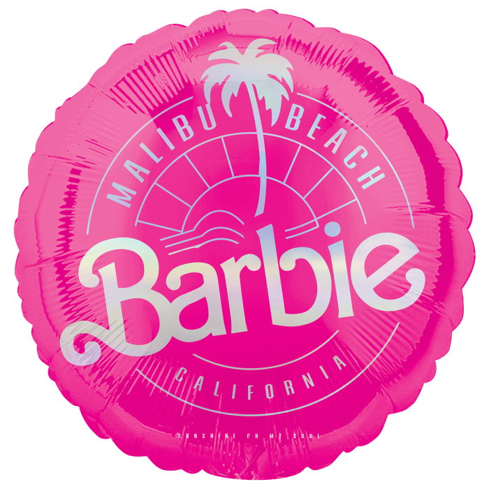 Barbie Malibu Beach Foil Balloon 43cm | Party Save Smile