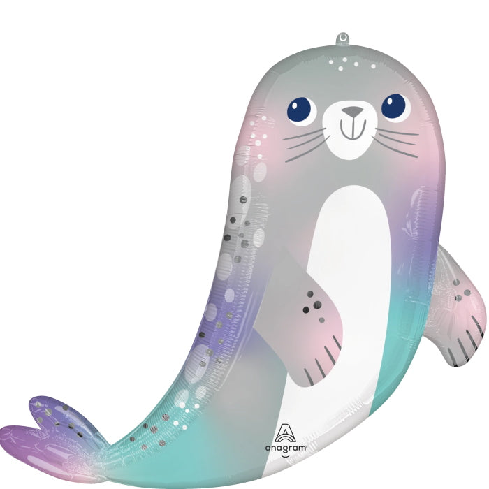 Seal Shaped Foil Balloon 30 Inches | Party Save Smile