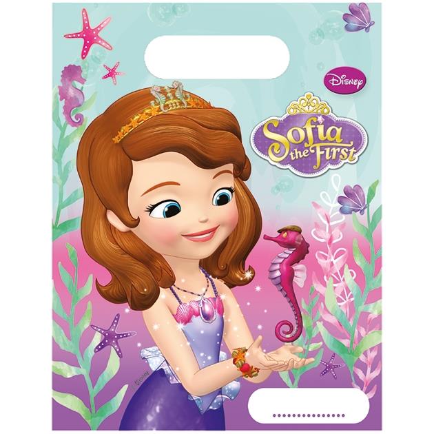 Sofia the First Party Bags Pack of 6 | Party Save Smile