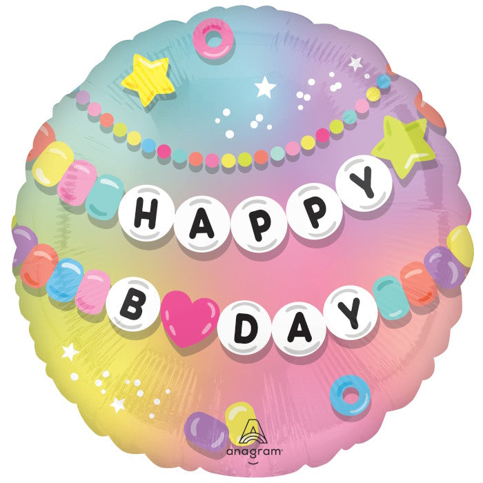 Best Friend Happy Birthday Foil Balloon 18 inches | Party Save Smile