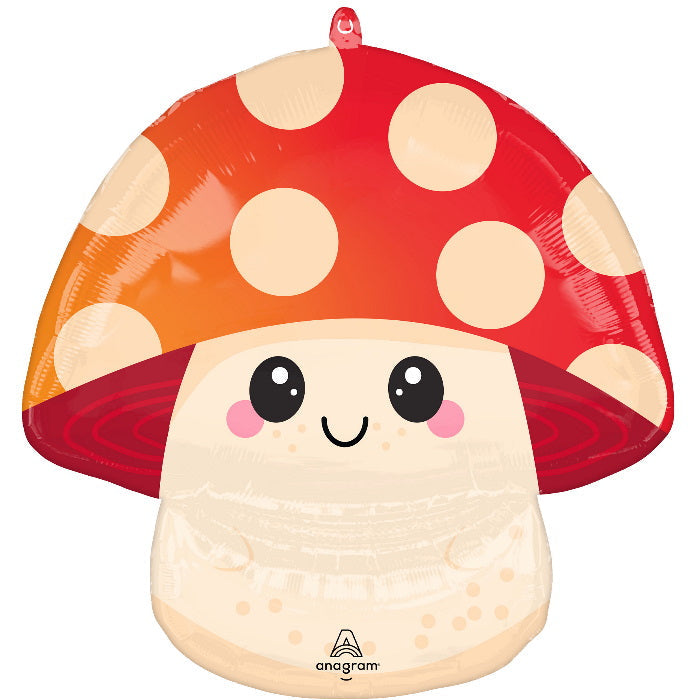 Mushroom Little Truffle Foil Balloon 23 inches | Party Save Smile