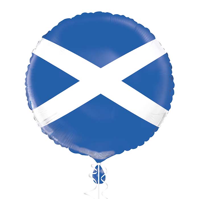 Scotland Flag Foil Balloon 18 inches | Party Save Smile