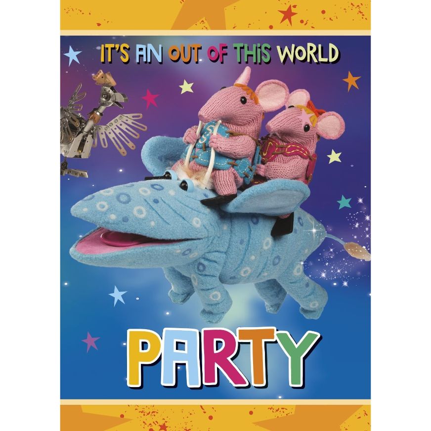 Clangers Party Invitations Pack of 8 Invites | Party Save Smile
