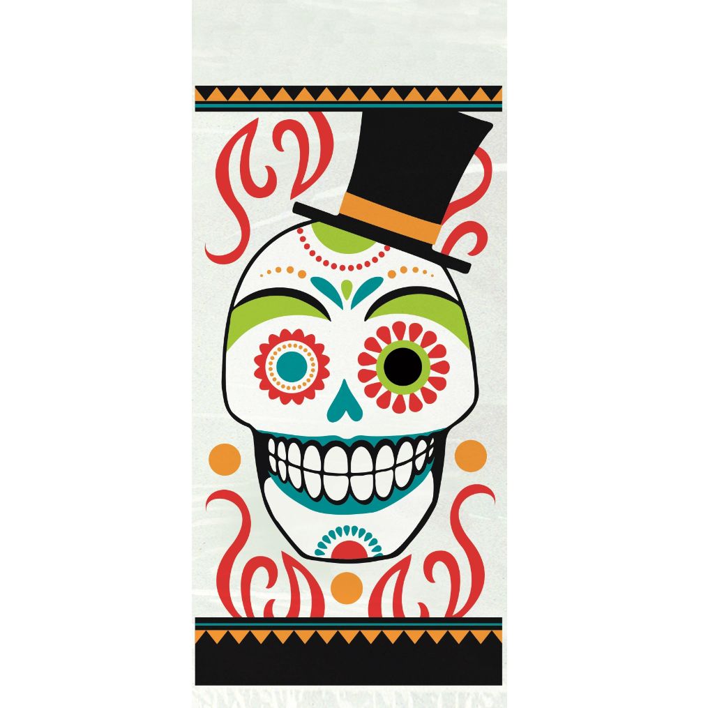 Day of the Dead Halloween Party Cello Bags Pack of 20 | Party Save Smile