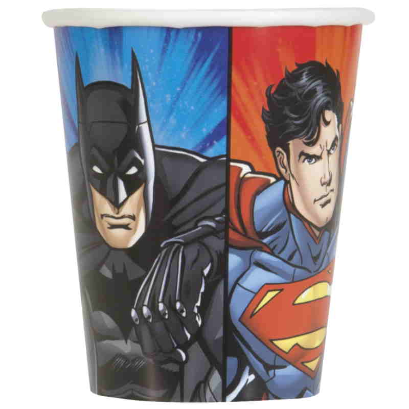 Justice League Party Cups Pack of 8 | Party Save Smile