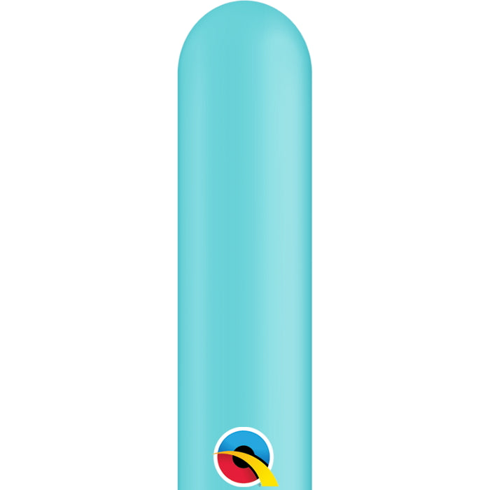 Caribbean Blue 260Q Modelling Balloons | Party Save Smile