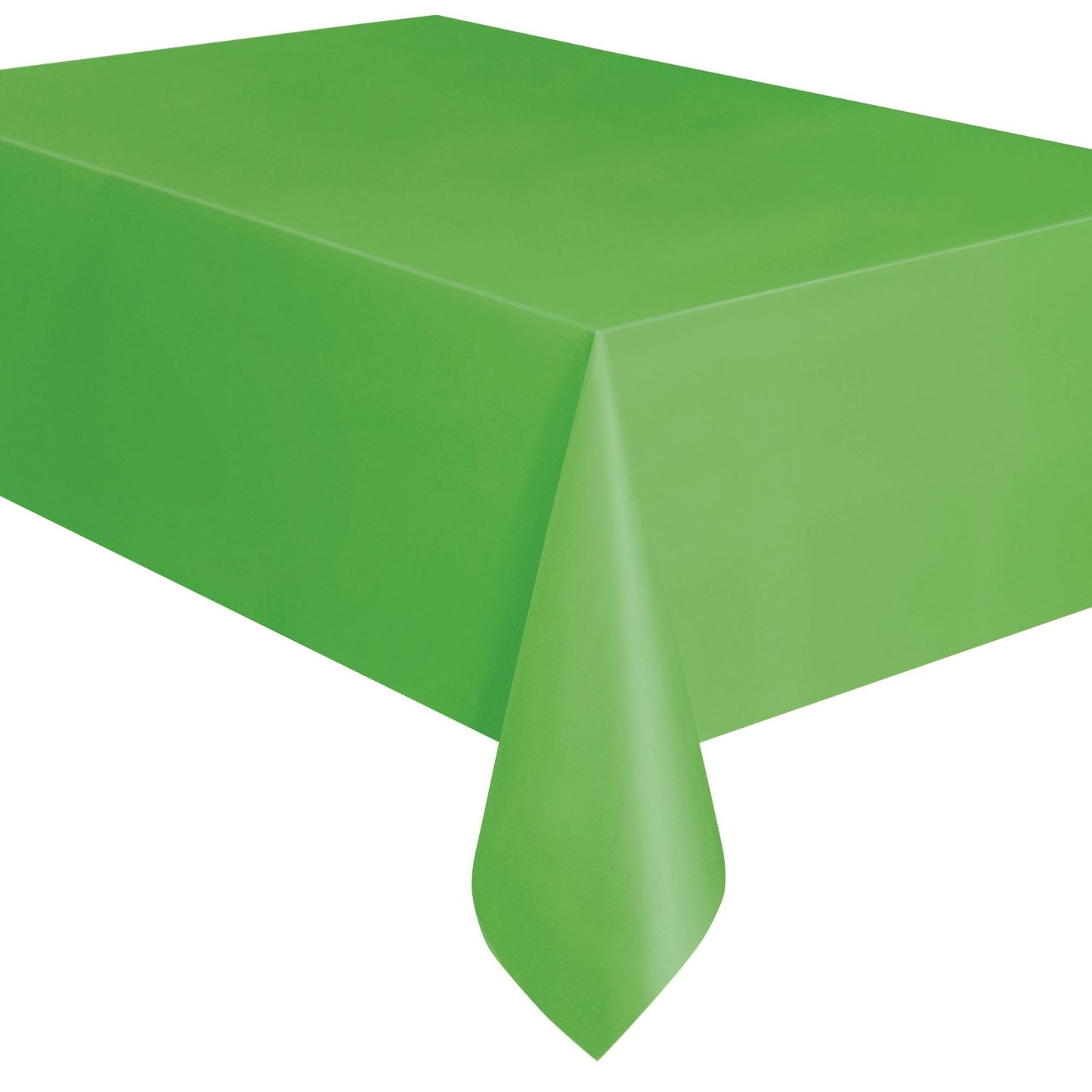 Lime Green Party Tablecover Tablecloth 138 x 274cm | Party Save Smile