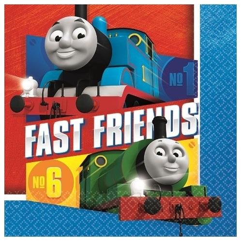 Thomas the Tank Engine Napkins Pack of 16 | Party Save Smile