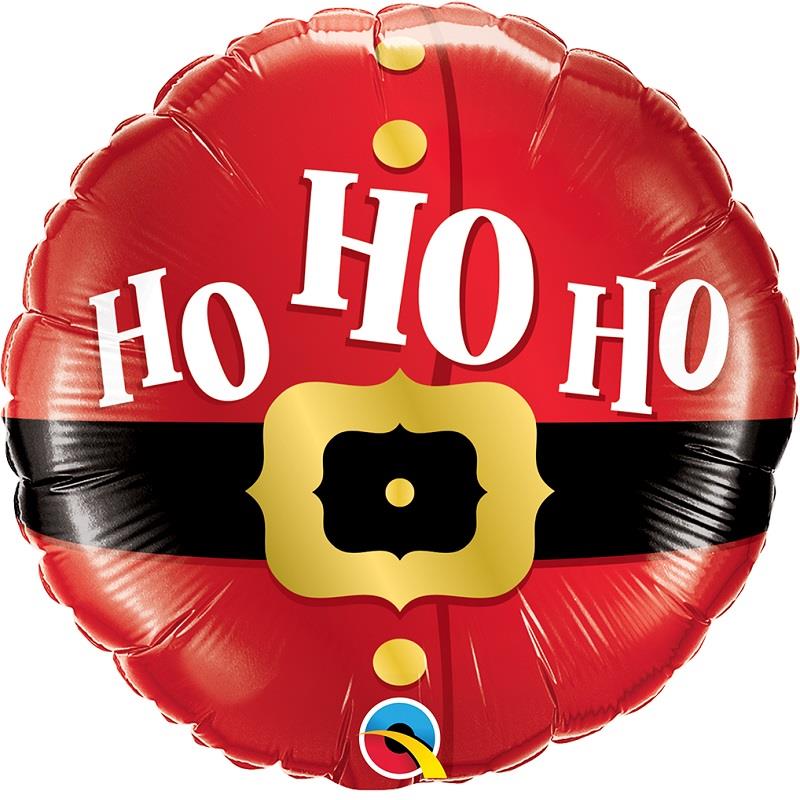 Ho Ho Ho Santa Foil Balloon 18 Inches | Party Save Smile