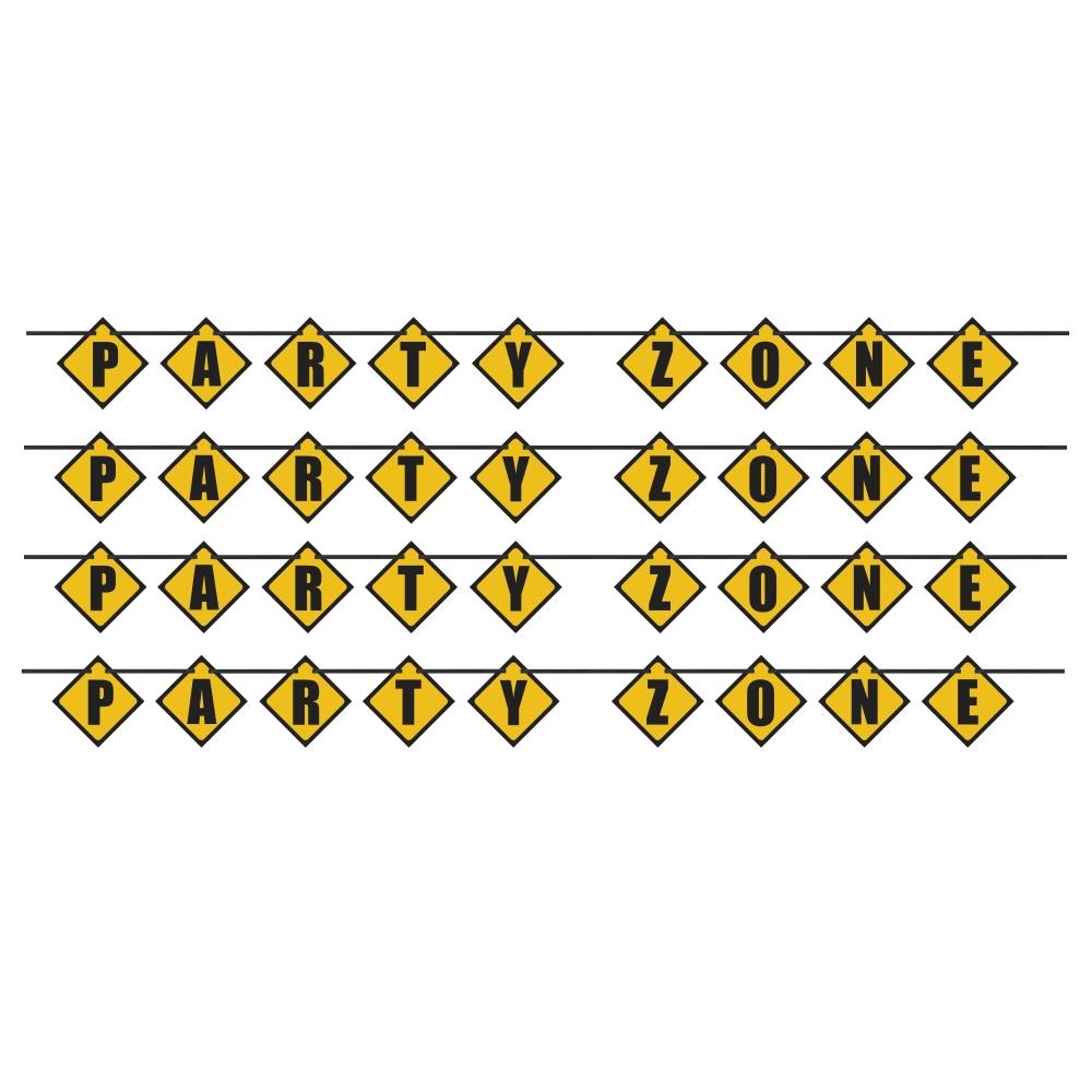 Construction Birthday Party Pack: Tableware & Decoration Kit