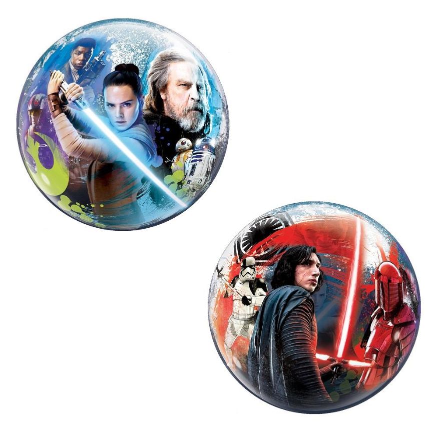 Star Wars Episode 8 Bubble Balloon 22 Inches | Party Save Smile