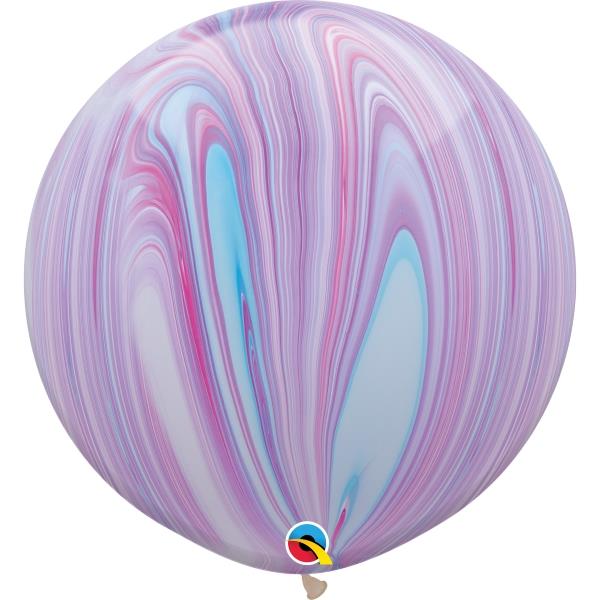 Marble Balloons - Pastel Colour 30 inch Pack of 2 | Party Save Smile