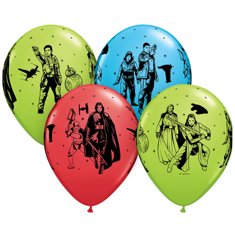 Star Wars The Last Jedi Latex Balloons 11 Inch