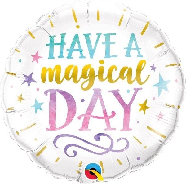 Have a Magical Day Foil Balloon 18 Inches | Party Save Smile