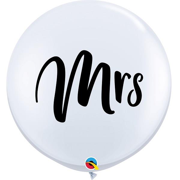 Large Mrs Balloons 36 inch Pack of 2 | Party Save Smile