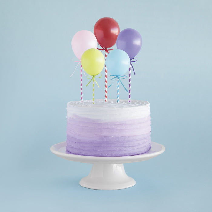 Mini Balloons Cake Topper Decoration Pack of 5 | Party Save Smile