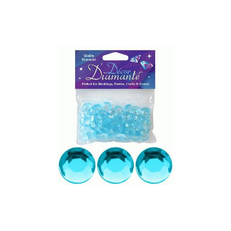 Baby Blue Wedding Gems for Tables 28 Grams | Party Save Smile