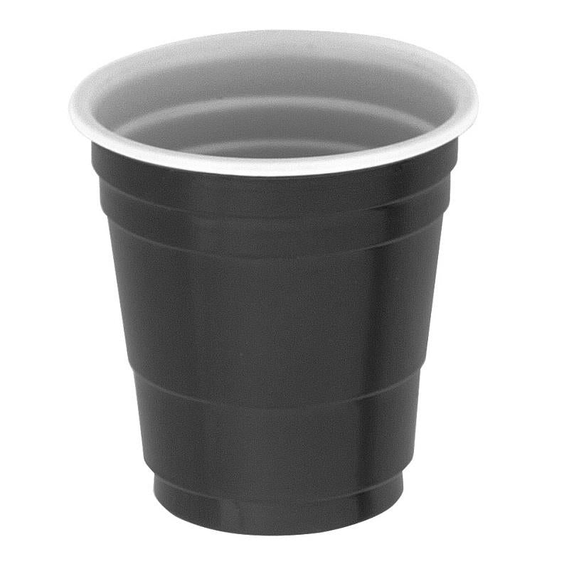 Black Shot Glasses (Plastic) Pack of 20 | Party Save Smile