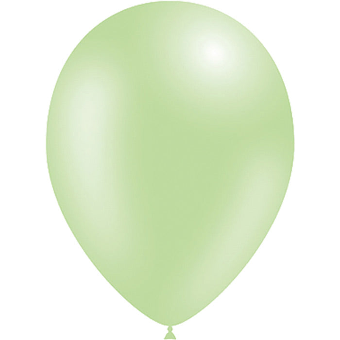 Mint Green Latex Balloons 5 Inch Decotex | Party Save Smile