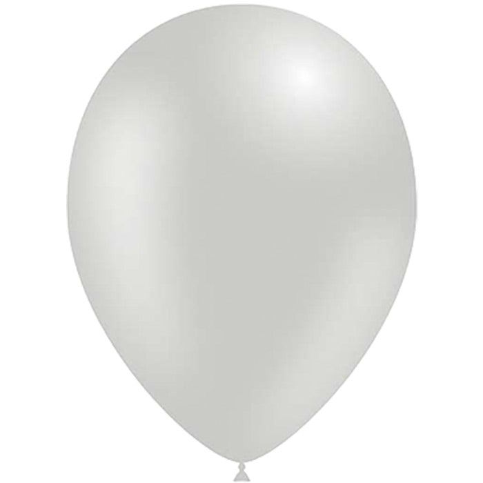 Grey Latex Balloons 5 Inch Decotex Decorator Balloons | Party Save Smile