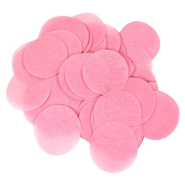 Baby Pink 25mm Paper Table Confetti 14 grams | Party Save Smile