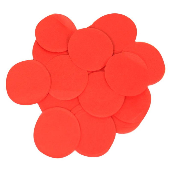 Red 25mm Paper Table Confetti Decoration 14 Grams | Party Save Smile