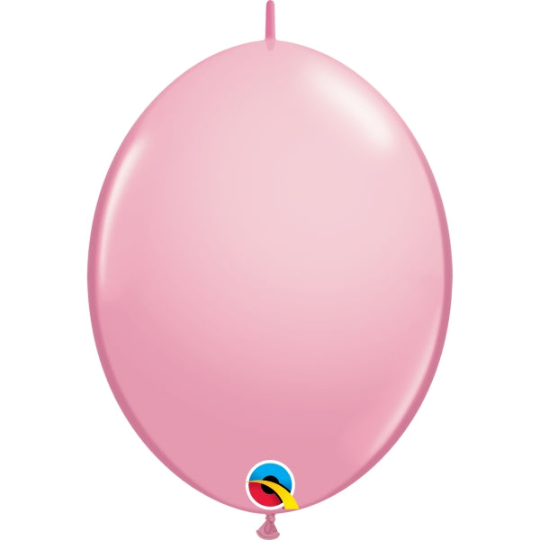 Baby Pink Quick Link Balloons Qualatex 12 inch | Party Save Smile