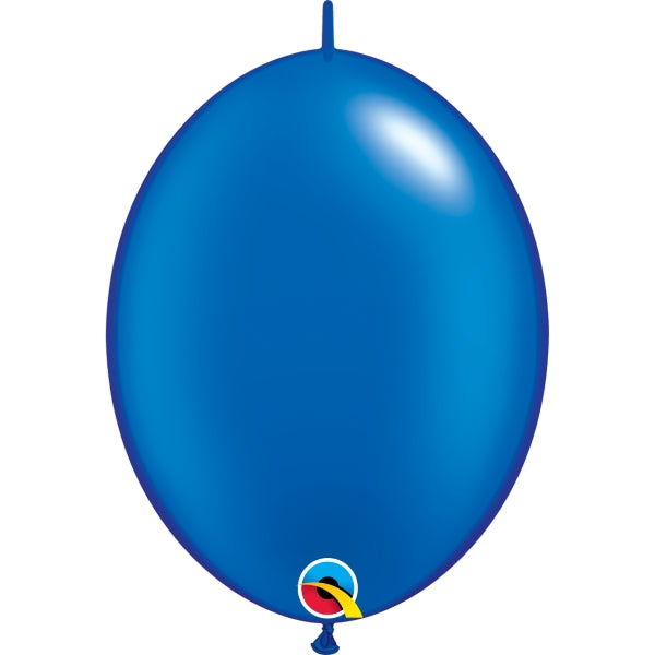 Qualatex Sapphire Balloons - 12 inch Quicklink | Party Save Smile