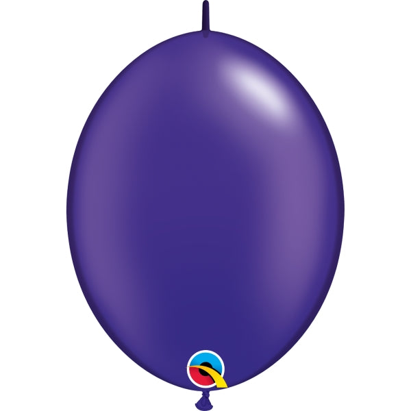 Quick Link Balloons - Pearl Quartz Purple Qualatex 12 inch | Party Save Smile