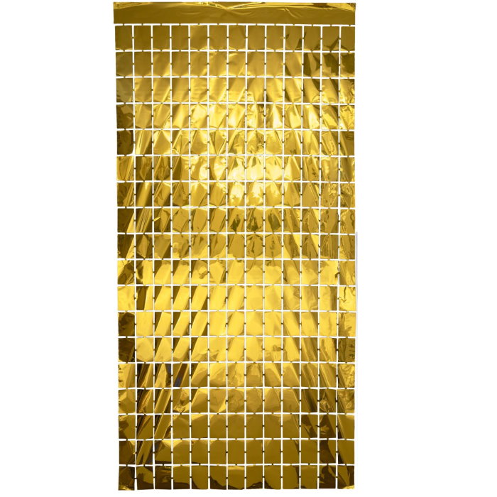 Gold Backdrop Decoration 1m x 2m | Party Save Smile