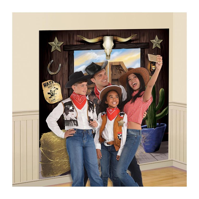 Western Scene Setter: Cowboy Party Decoration | Party Save Smile