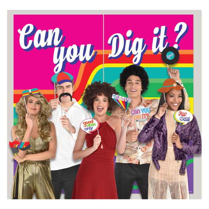 Good Vibes Banner Scene Setter & Photo Props | Party Save Smile